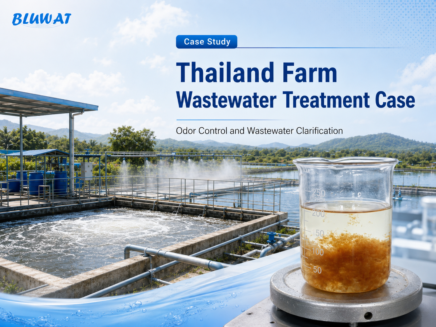 Derniers blogs de l'entreprise sur Cas de traitement des eaux usées agricoles en Thaïlande : contrôle des odeurs et clarification des eaux usées