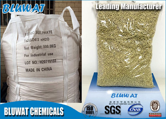 acheter Pureté de poly floculant ferrique de sulfate du traitement des eaux résiduaires de colorant PFS grande fabrication en ligne
