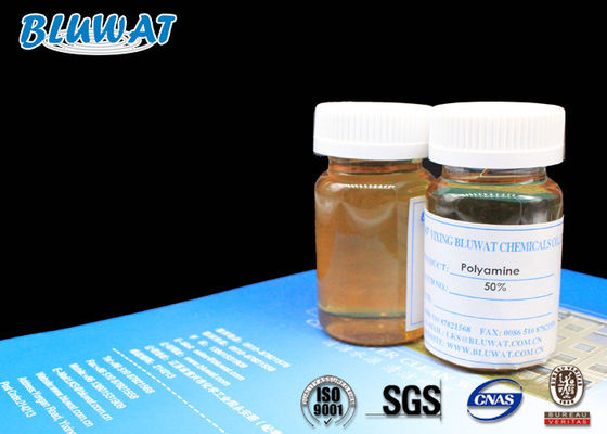 acheter Polyamine liquide cationique du polymère 50% d'ammonium quaternaire de traitement de l'eau fabrication en ligne