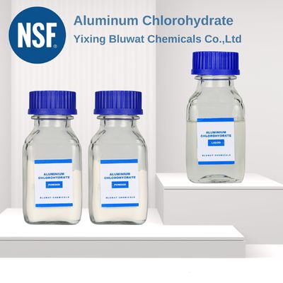 acheter Durée de conservation certifiée NSF de 2 ans Poudre blanche/chlorhydrate d'aluminium liquide transparent fabrication en ligne