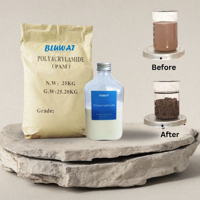 acheter Poliacrylamide anionique de qualité supérieure PAM Poids moléculaire 5-22 millions Pour l'épaississement des boues fabrication en ligne