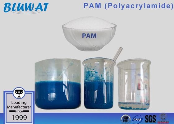 acheter Floculant cationique de polyacrylamide de Bluwat s'assemblant le traitement de l'eau d'agent fabrication en ligne