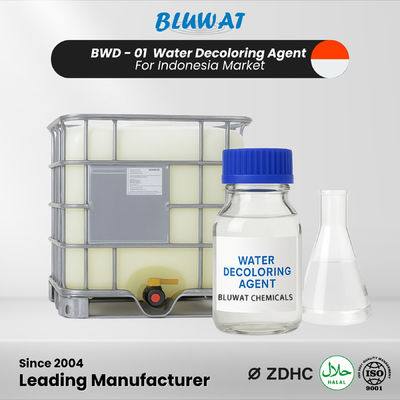 acheter BWD‑01 Décolorant pour l'eau pour le traitement des eaux usées des usines de pâte à papier et de teinture textile en Indonésie fabrication en ligne