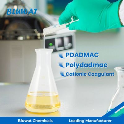 acheter PolyDADMAC Coagulant cationique pour les usines de traitement des eaux usées et de déshydratation des boues. fabrication en ligne