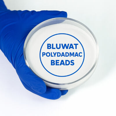 acheter Perles de floculant polymère cationique Polydadmac Pdadmac P-Dadmac Perles granulaires de type Q-Pdmdaac pour le déshydratation des boues de purification de l'eau fabrication en ligne
