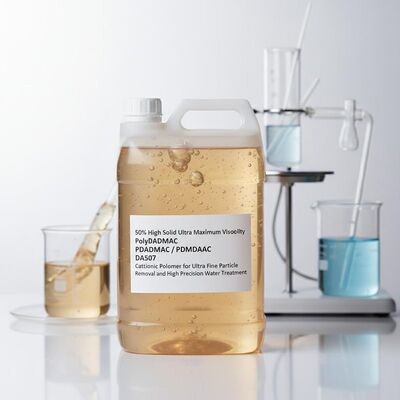 acheter 50% Haute Teneur en Solides Ultra Viscosité Polymère Quaternaire d'Ammonium PolyDADMAC pour l'Élimination des Particules Ultra Fines en Traitement d'Eau de Haute Précision fabrication en ligne