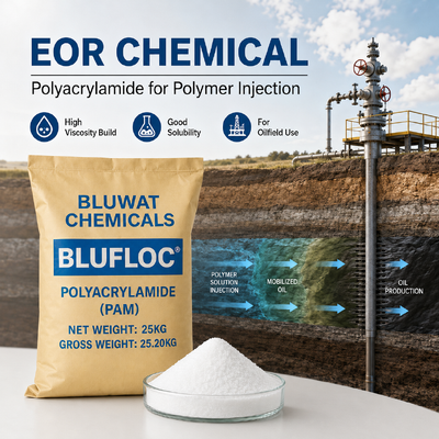 acheter BLUFLOC AA6518 PAM anionique pour la clarification des eaux usées de forage pétrolier et l'amélioration des performances des fluides de forage fabrication en ligne