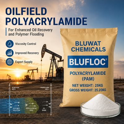 acheter Floculant PAM à poids moléculaire élevé pour le contrôle des solides de boue de forage et le traitement des eaux usées des champs pétrolifères fabrication en ligne