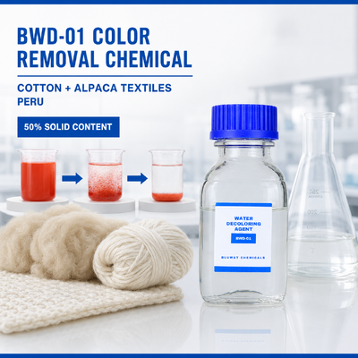 Acheter BWD-01 Décolorant chimique pour les eaux usées textiles de coton et d'alpaga au Pérou fabrication en ligne