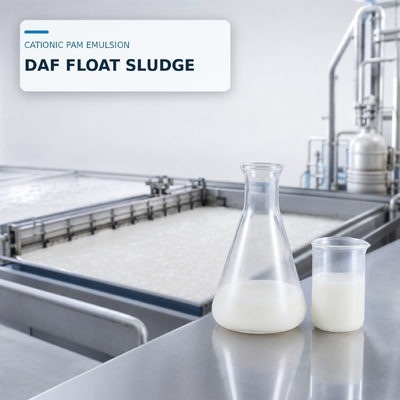 Acheter Émulsion de polyacrylamide cationique pour le déshydratage des boues flottantes DAF fabrication en ligne
