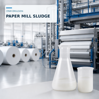 Acheter Floculant émulsion CPAM pour le déshydratage des boues de papeterie fabrication en ligne