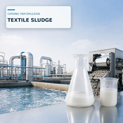 Acheter Émulsion de PAM cationique pour le déshydratation des boues d'eaux usées de teinture textile fabrication en ligne