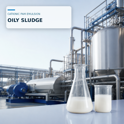 Acheter Émulsion de polyacrylamide cationique à charge élevée pour le déshydratage des boues huileuses de raffinerie sous forme d'émulsion liquide fabrication en ligne