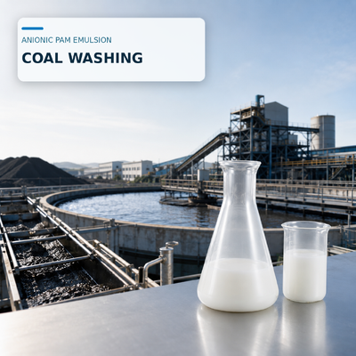 Acheter Émulsion de polyacrylamide anionique pour le nettoyage des eaux de lavage du charbon et l'épaississement des résidus avec un poids moléculaire très élevé fabrication en ligne