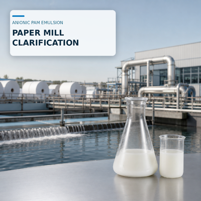 Acheter Émulsion de polyacrylamide anionique pour la clarification des eaux usées des usines à papier fabrication en ligne
