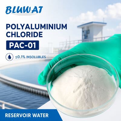 Acheter 0,1% Max. Insolubles Sac 25kg PAC-01 Chlorure de polyaluminium pour la clarification de l'eau de réservoir fabrication en ligne