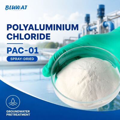 Acheter 30% Min. Al2O3 PAC-01 Chlorure de polyaluminium séché par atomisation, sac de 25 kg, pour le prétraitement des eaux souterraines fabrication en ligne