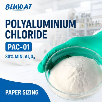 Acheter 30% Min. Al2O3 Poudre Blanche PAC-01 Chlorure de Polyaluminium pour le Collage et la Rétention du Papier fabrication en ligne