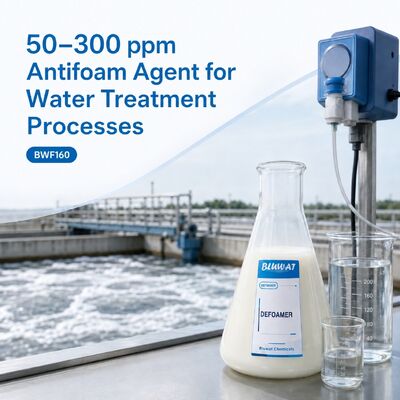 Acheter 50 à 300 ppm Dose Agents anti-mousse de silicone non ionique pour le démoussage des eaux usées fabrication en ligne
