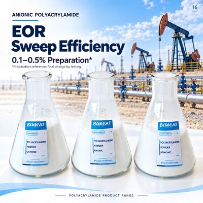 Acheter Anionic Polyacrylamide APAM 0.1-0.5% Working Solution for EOR Sweep Efficiency Improvement in 25kg PE Bag fabrication en ligne