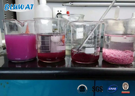 Fabricant d'agent de Decoloring des eaux usées d'industrie textile de l'Equateur par des produits chimiques de Bluwat