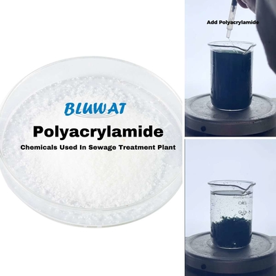 Station d'épuration 25million de floculants de polyélectrolyte de polyacrylamide de produits chimiques