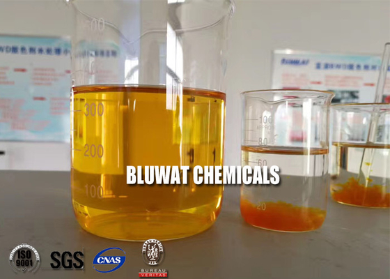 Résine de formaldéhyde de Dicyandiamide de contenu solide de 50% pour le traitement des eaux résiduaires de textile