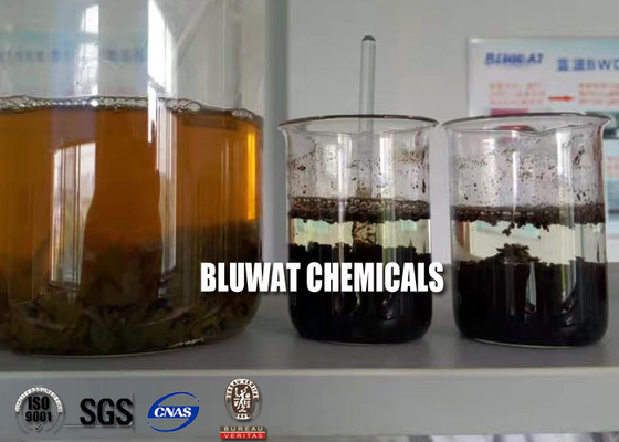 Produits chimiques industriels de traitement de l'eau/contenu solide de l'agent 52% Decoloring de l'eau
