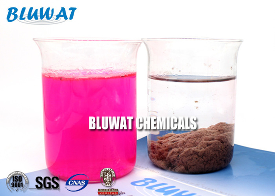 Haut polymère cationique de traitement des eaux résiduaires de Colority de haut de l'eau agent efficace de Decoloring