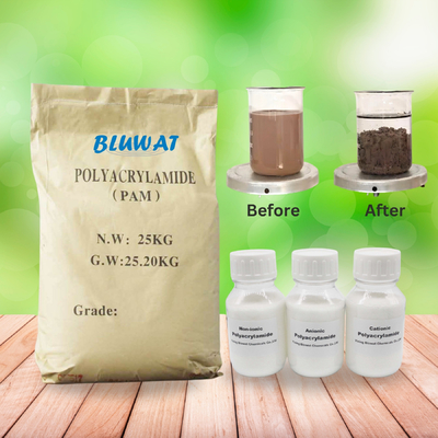Blufloc AA6518 Polyelectrolyte Polyacrylamide Polymères utilisés dans la purification de l'eau