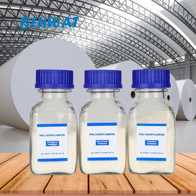 Polyacrylamide anionique polyelectrolyte pour l'industrie de la pâte à papier et du papier