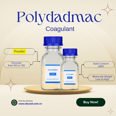 Poudre PolyDADMAC PDADMAC PDMDAAC Coagulation et floculation Réduction de la turbidité Réduction du volume des boues