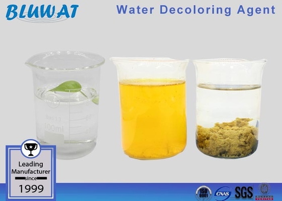 La MORUE chimique de retrait de couleur de traitement de l'eau d'agent de décoloration réduisent