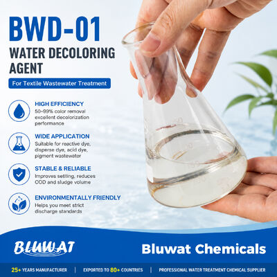 BWD-01 Décolorant chimique à base de résine de dicyandiamide formaldéhyde pour l'industrie textile