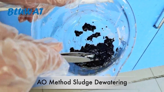 Boue anoxique de méthode d'Oxic ao asséchant le polyacrylamide anionique