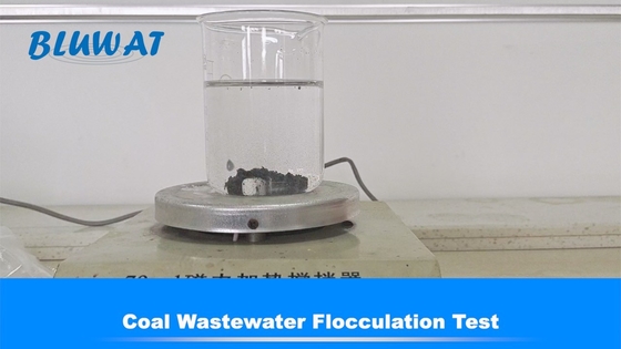 Floculation de traitement des eaux résiduaires de charbonnage par le polyacrylamide cationique