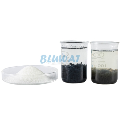 Polyacrylamide cationique de poudre blanche pour le traitement des eaux usées de polyacrylamide d'achat de traitement des eaux usées