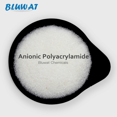 Produits chimiques anioniques industriels Blufloc de polyacrylamide de traitement de l'eau ANTIPERSONNEL/ANTIMATÉRIEL