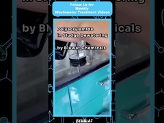 Polyacrylamide PAM Floculant pour l'épaississement et la déshydratation des boues