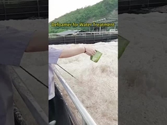 Comment réduire la mousse dans le traitement des eaux usées?