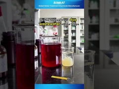 #Shortes. #Traitement des eaux usées par colorant avec #Agent décolorant. #PAM. #PAC.