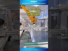 3 étapes #Traitement des eaux usées pour l'industrie photovoltaïque. #Bluwat #WaterChemicals #PAM #Decoloring